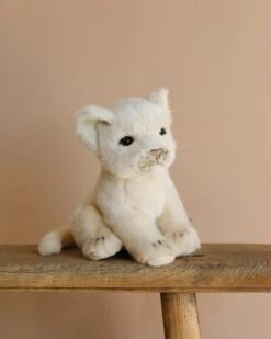Hansa Lion Cub Sitting Stuffed Animal