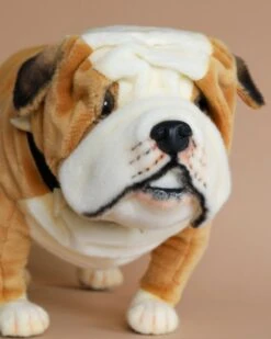 Hansa British Bulldog Stuffed Animal -Hansa 2J2A0114 2