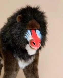 Hansa Mandrill Monkey Stuffed Animal -Hansa 2J2A0582 2
