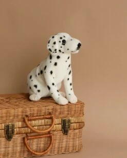 Hansa Sitting Dalmatian Dog Stuffed Animal