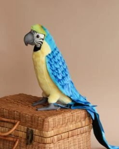 Hansa Macaw Bird Stuffed Animal