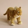 Hansa Standing Lion Cub Stuffed Animal