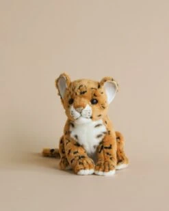 Hansa Sitting Jaguar Cub Stuffed Animal