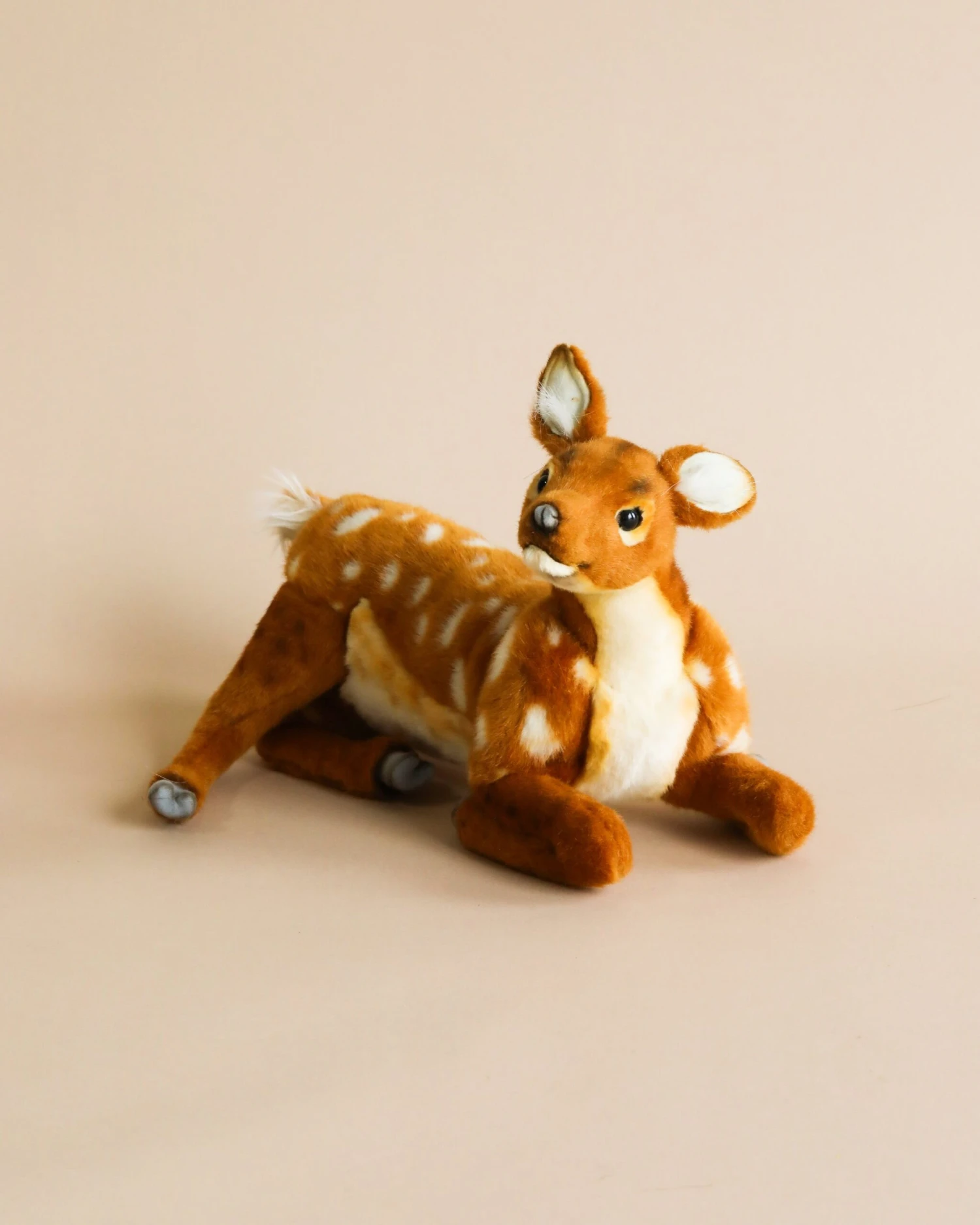 Hansa Bambi Deer Sitting Stuffed Animal 3 Hansa Bambi Deer Sitting Stuffed Animal