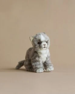Hansa Grey Cat Stuffed Animal