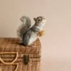 Hansa Squirrel With A Nut Stuffed Animal