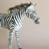Hansa Large Zebra Stuffed Animal -Hansa 2J2A7750 2