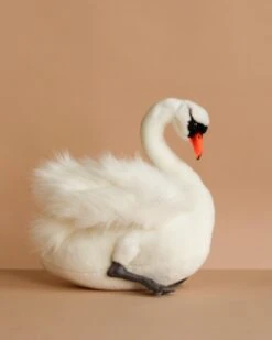 Hansa White Swan Bird Stuffed Animal