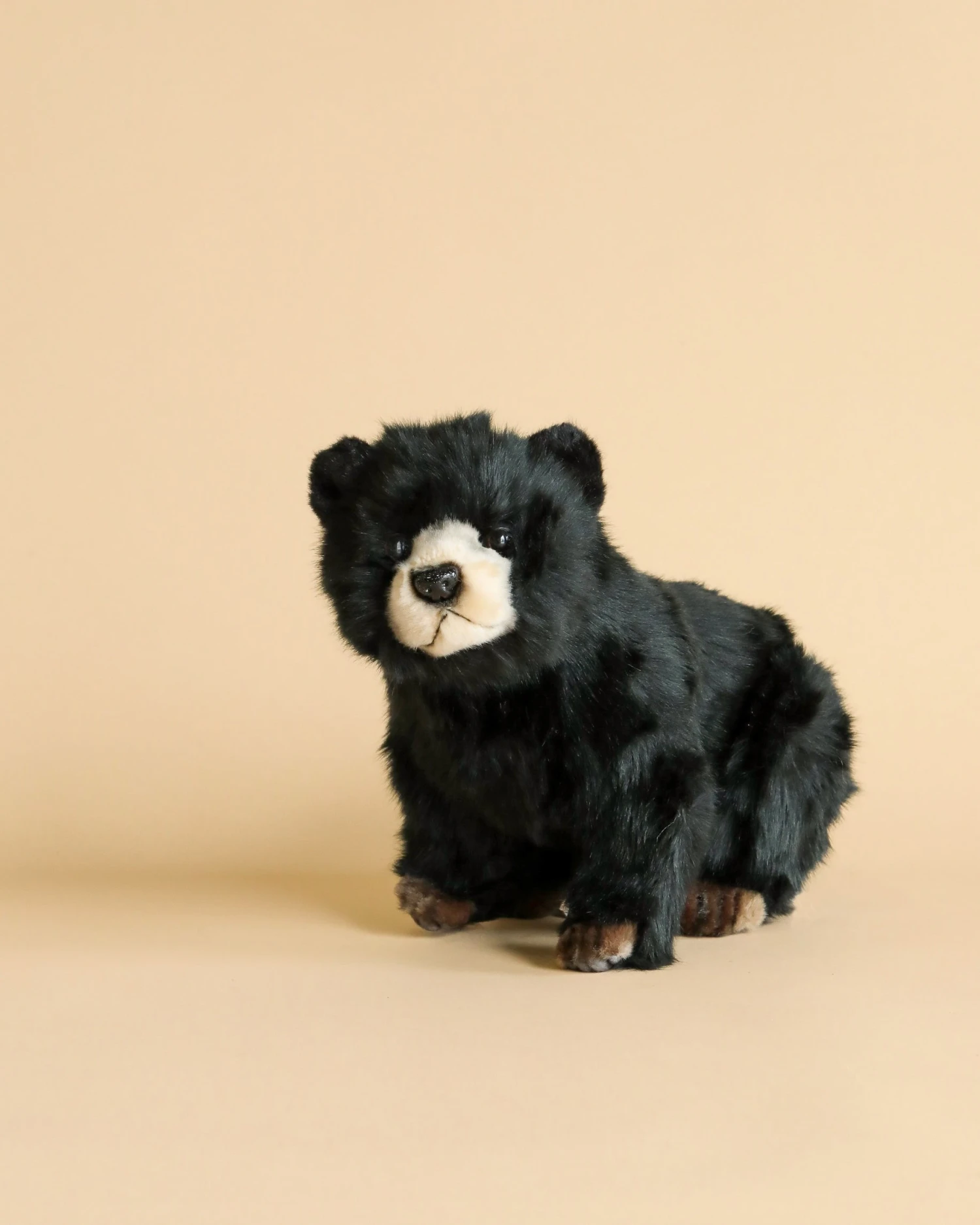 Hansa Black Bear Cub Stuffed Animal 3 Hansa Black Bear Cub Stuffed Animal
