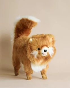 Hansa Pomeranian Dog Stuffed Animal