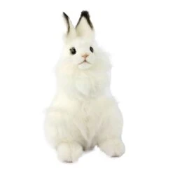 Hansa White Bunny Stuffed Animal -Hansa 7448 1
