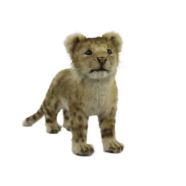 Hansa Lion Cub Standing Stuffed Animal 4 Hansa Lion Cub Standing Stuffed Animal - Image 2