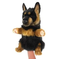 Hansa German Shepherd Dog Puppet -Hansa 8447 german shepherd puppet